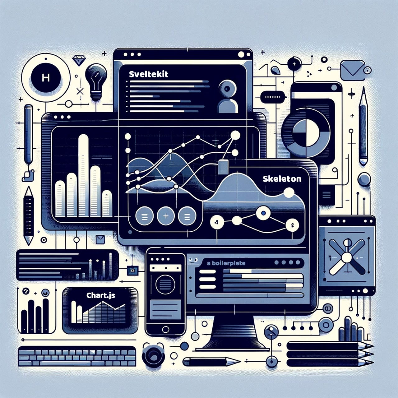 How to Leverage SvelteKit, Skeleton, and Chart.js for Rapid Prototyping and Efficient Execution