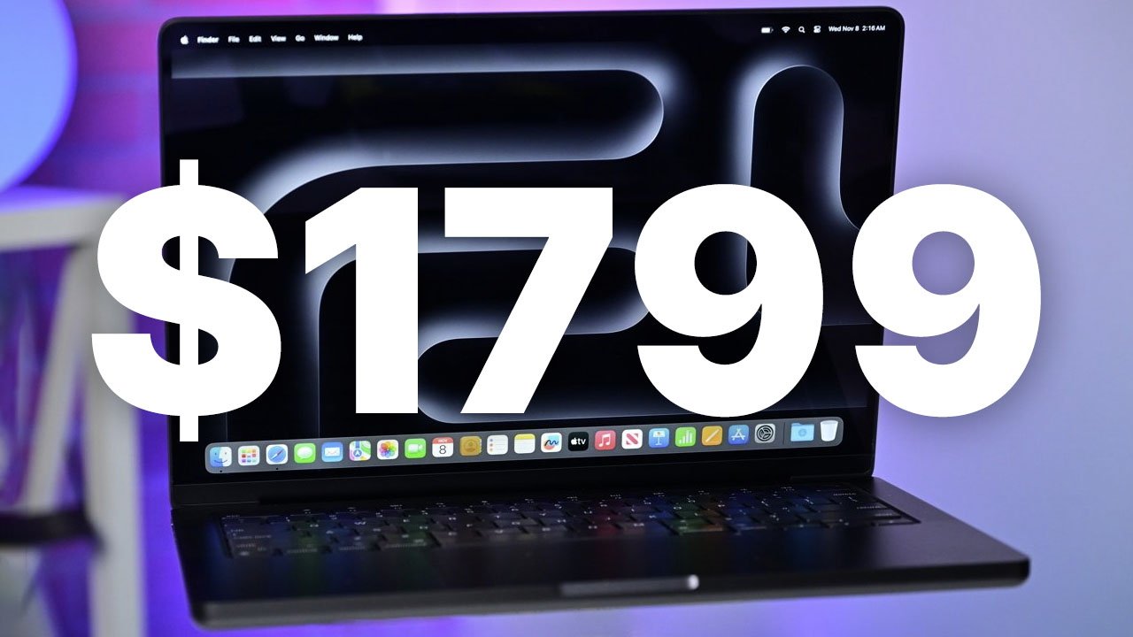 Grab Apple’s M3 Pro MacBook Pro for just $1,799