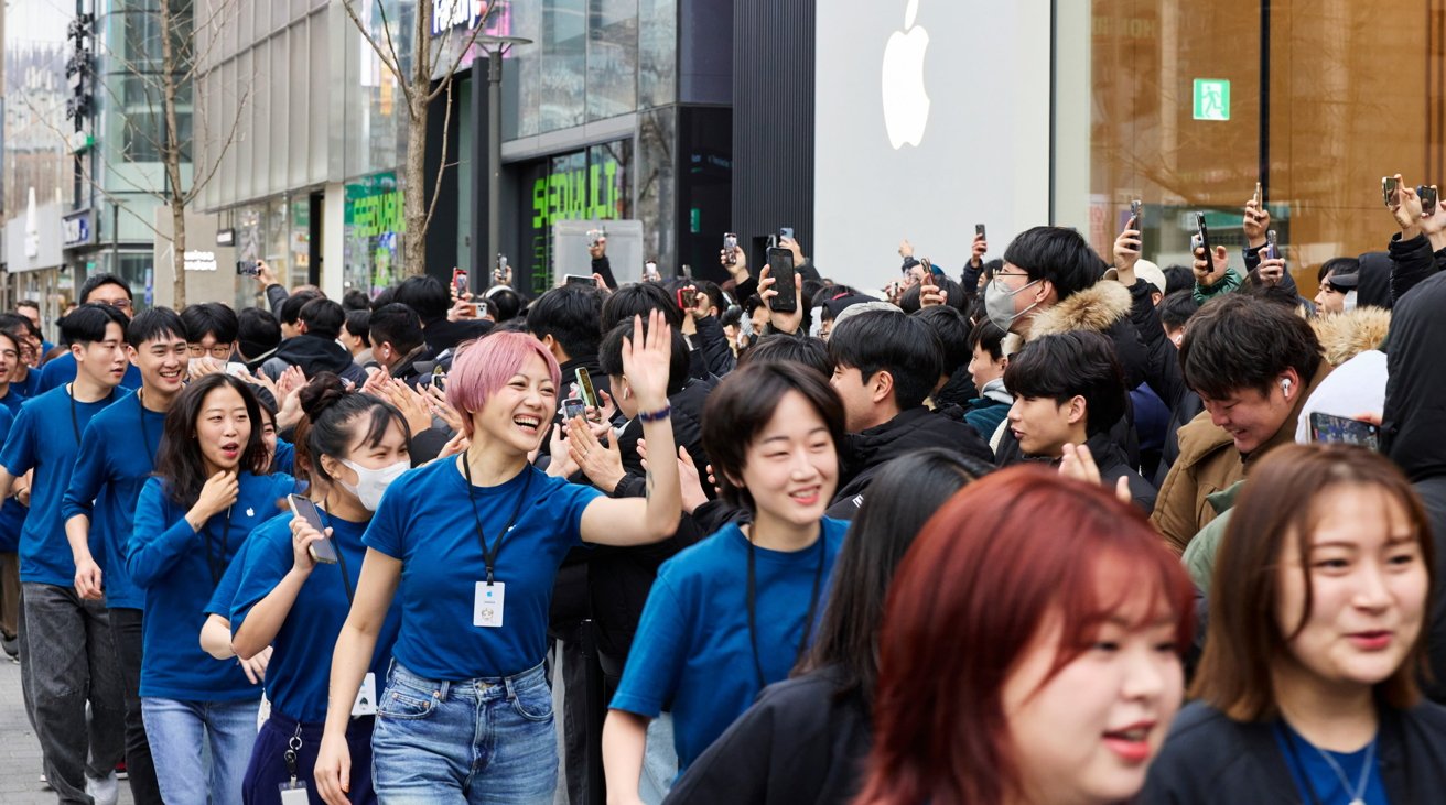 Apple Hongdae store opens in South Korea