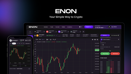New ENON Platform: Unveiling a Groundbreaking Crypto Trading Experience