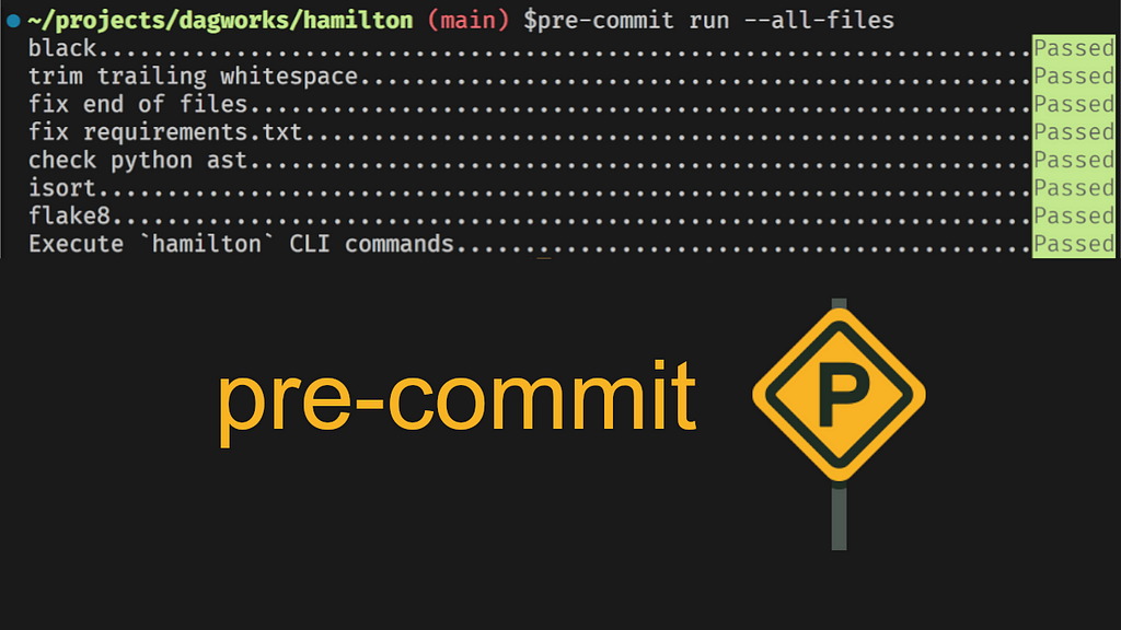 Custom pre-commit hooks for safer code changes