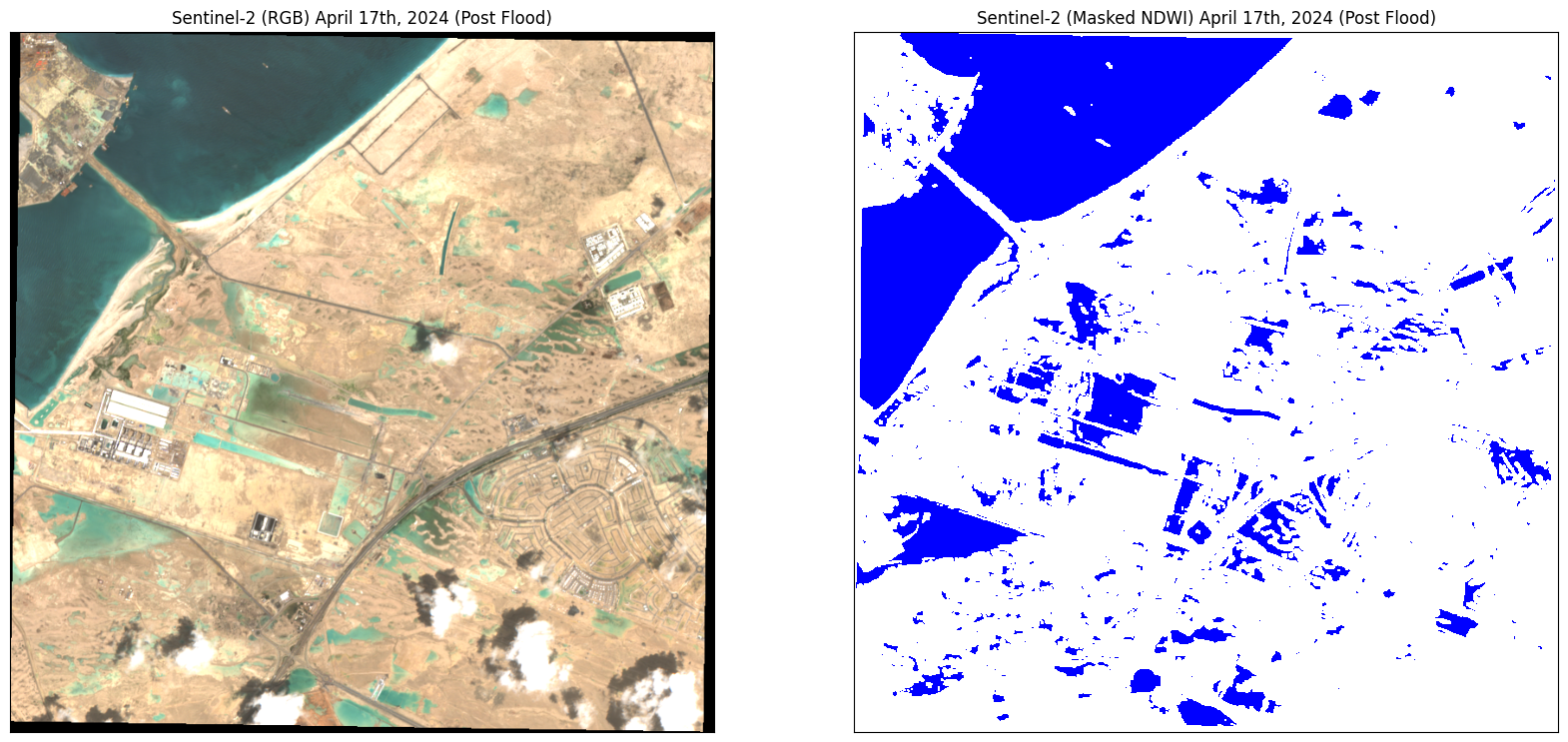 How to Detect Floods in Satellite Imagery, Case Study: Dubai Flooding