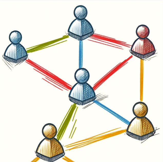 AI-based organizational network analysis