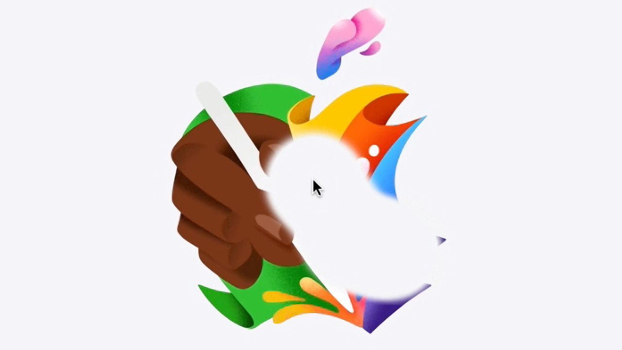 An eraseable ‘Let Loose’ event logo teases a new Apple Pencil feature
