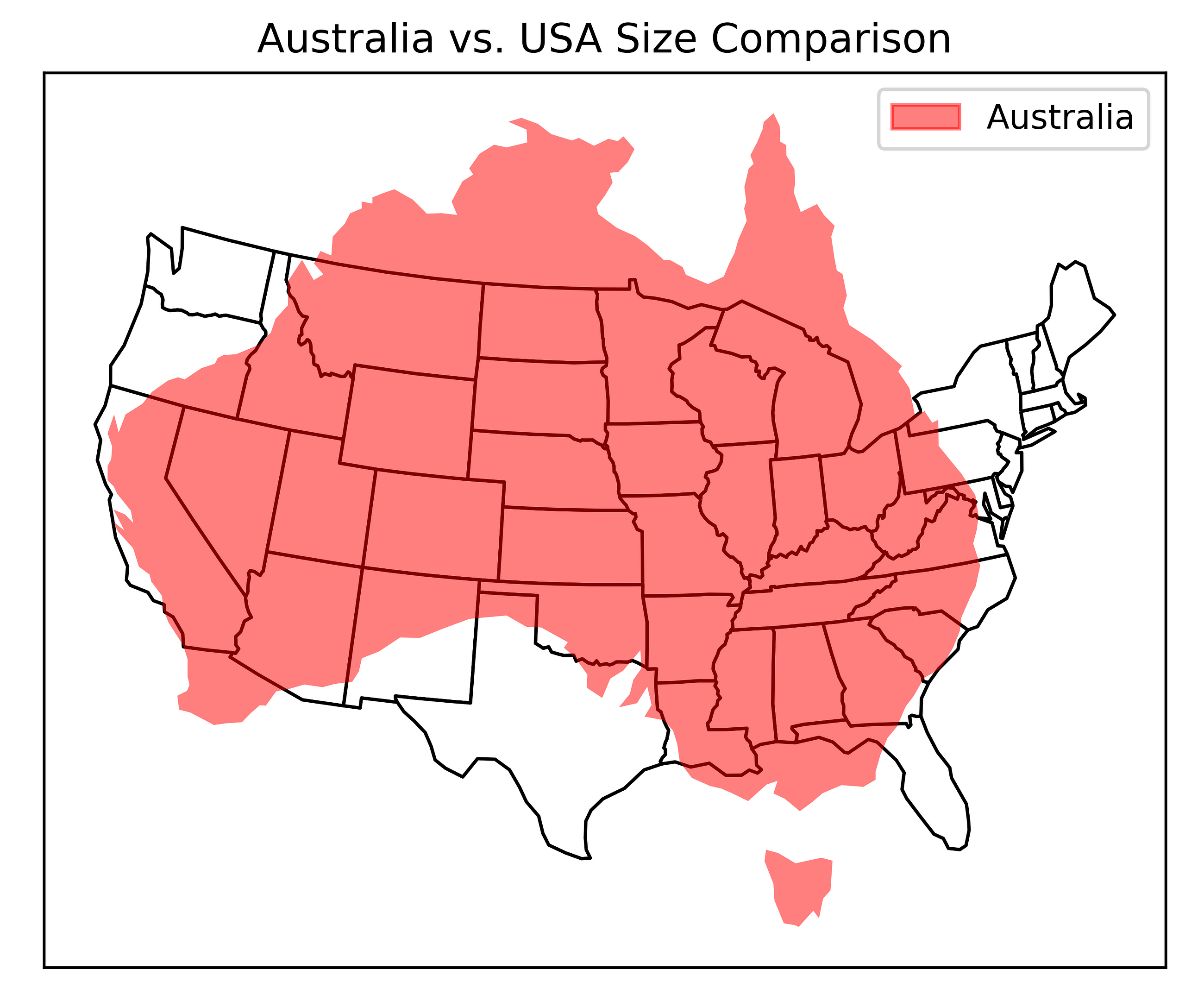Comparing Country Sizes with GeoPandas
