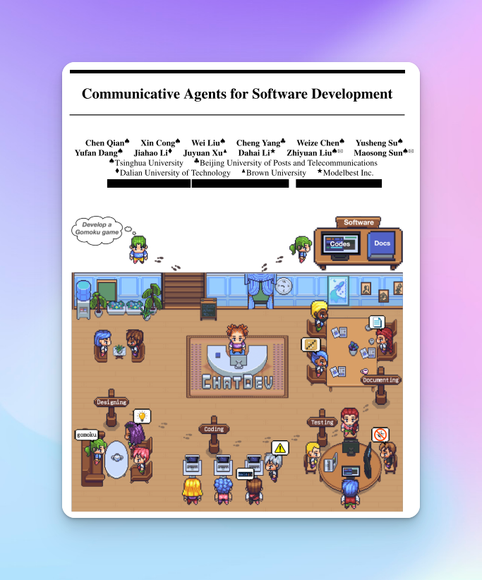 Paper review — Communicative Agents for Software Development