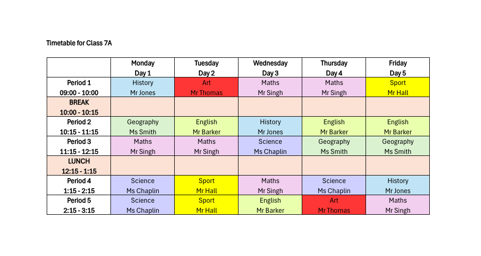 Data Science for Schools: Automate Timetabling with Python and OR-Tools, Part 1