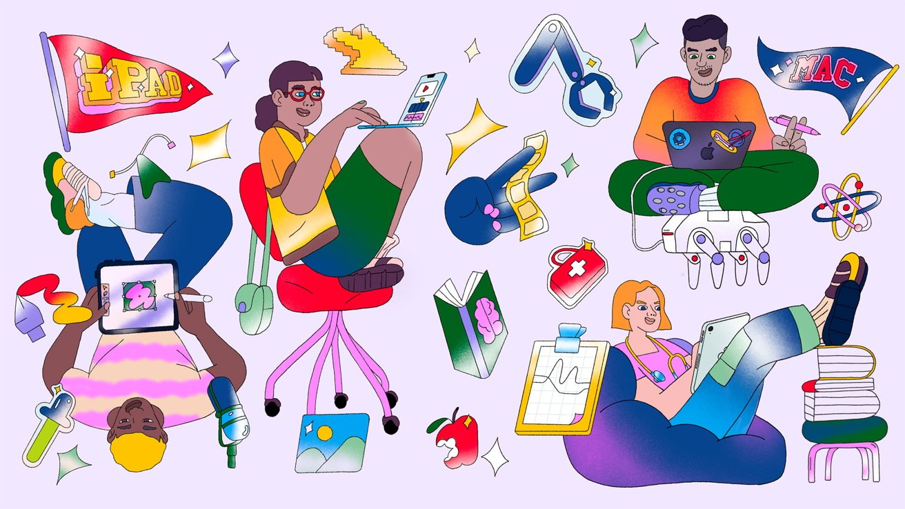 Apple shares how college students use Mac & iPad as they head back to campus