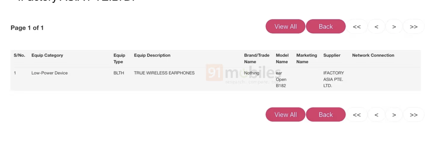 ‘Nothing Ear Open’ earbuds listing spotted and I think it’s the best idea Nothing’s had in ages