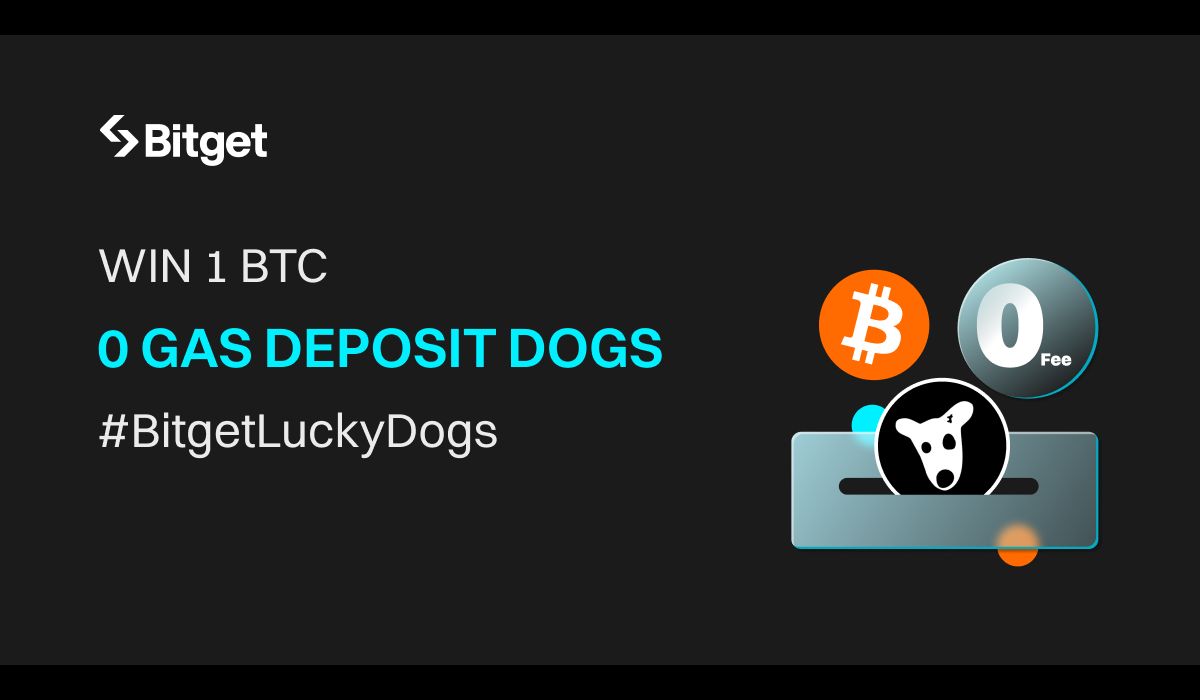 Bitget Announces Partnership with Trendy TON project, DOGS for Gas-Free Airdrop Claims