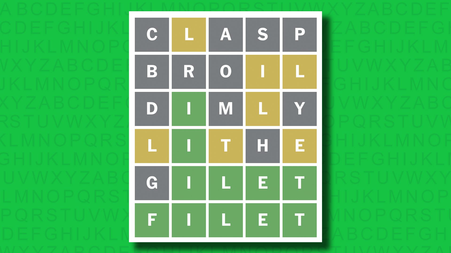 NYT Wordle today — answer and hints for game #1162, Saturday, August 24