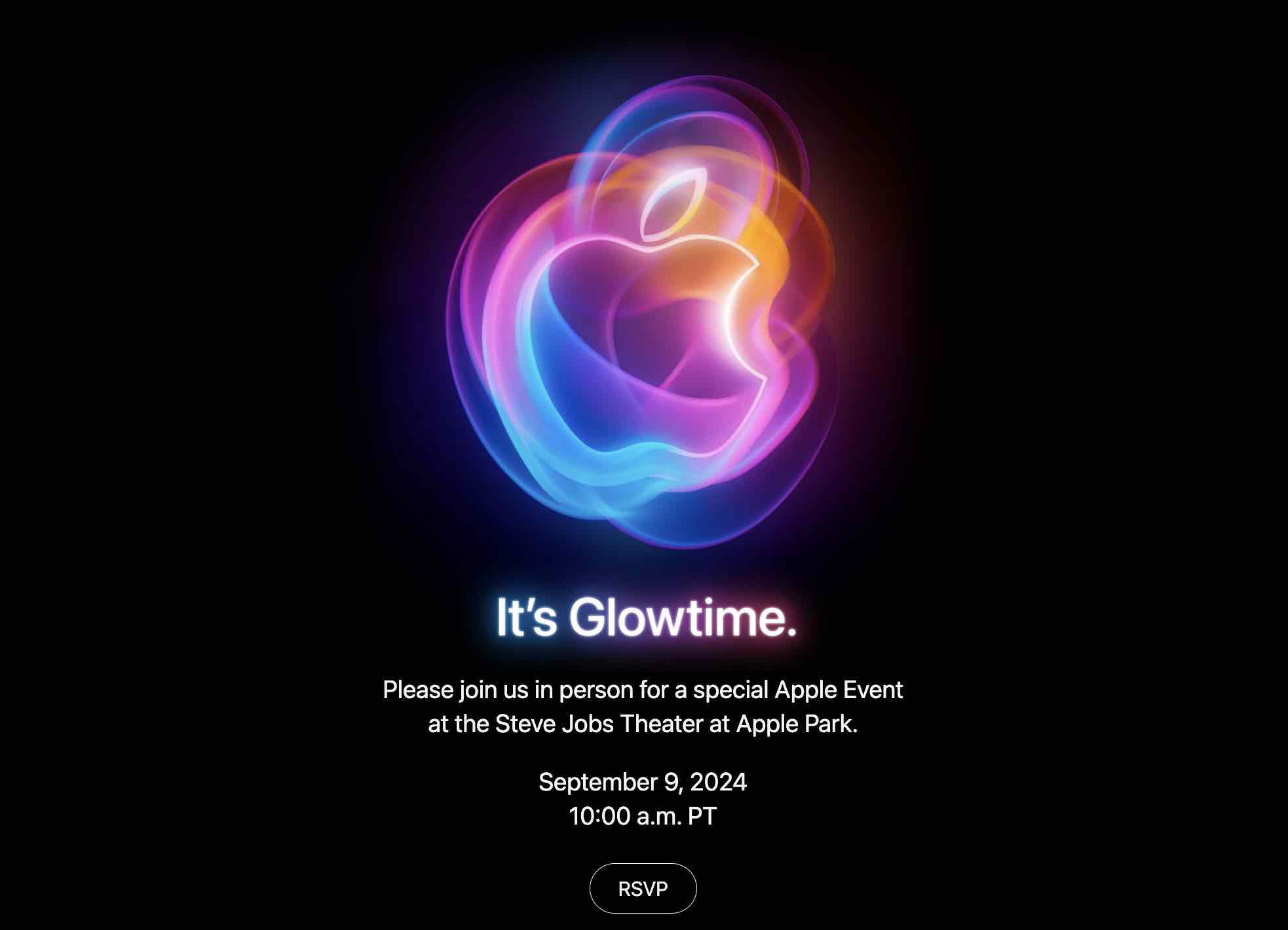 Apple just sent out invites for the iPhone 16 event – ‘It’s Glowtime.’ is set for September 9