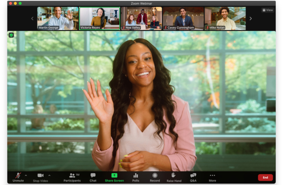 Bad news — up to a million people can now join a Zoom call, so don’t get stage fright
