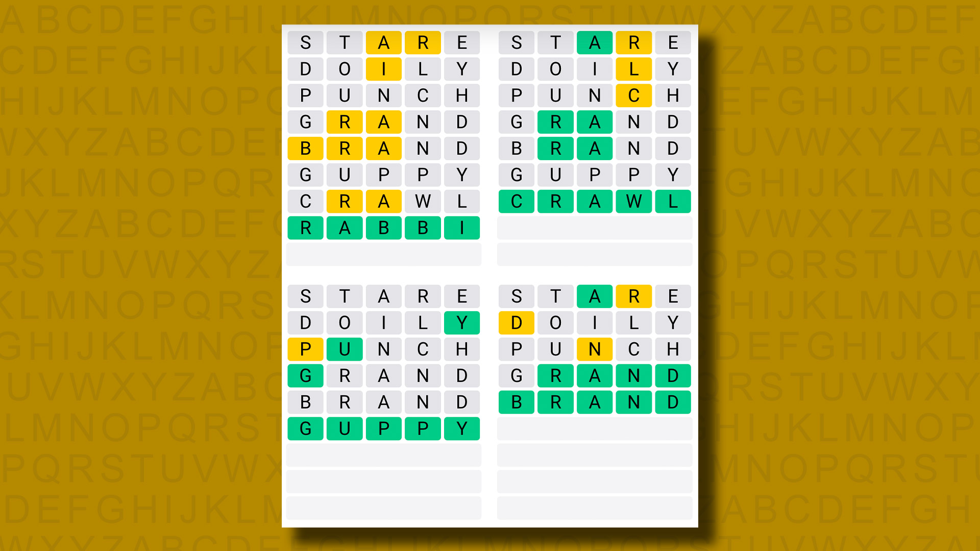 Quordle today – hints and answers for Sunday, September 1 (game #951)