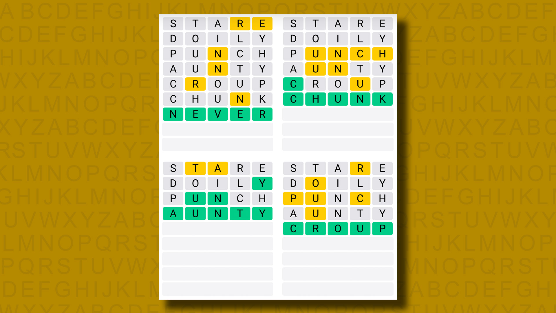 Quordle today – hints and answers for Monday, August 26 (game #945)