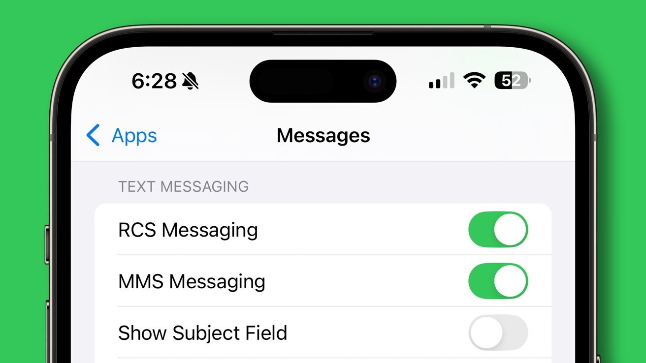 RCS-enhanced iMessage in iOS 18 still has security issues when adding Android users