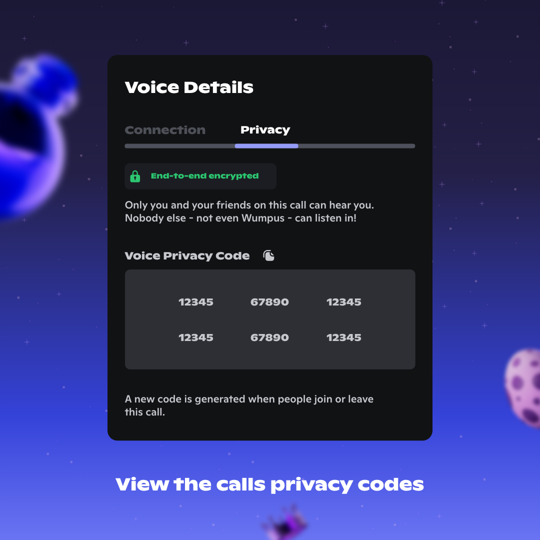 Audio and video calls on Discords are now end-to-end encrypted