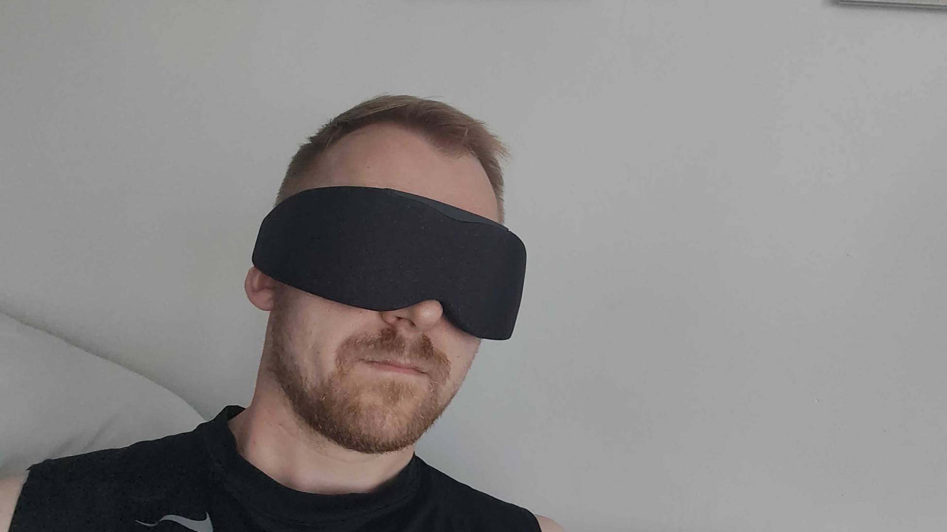 The Aura Smart Sleep Mask offers surprising comfort for your eyes – but not your wallet