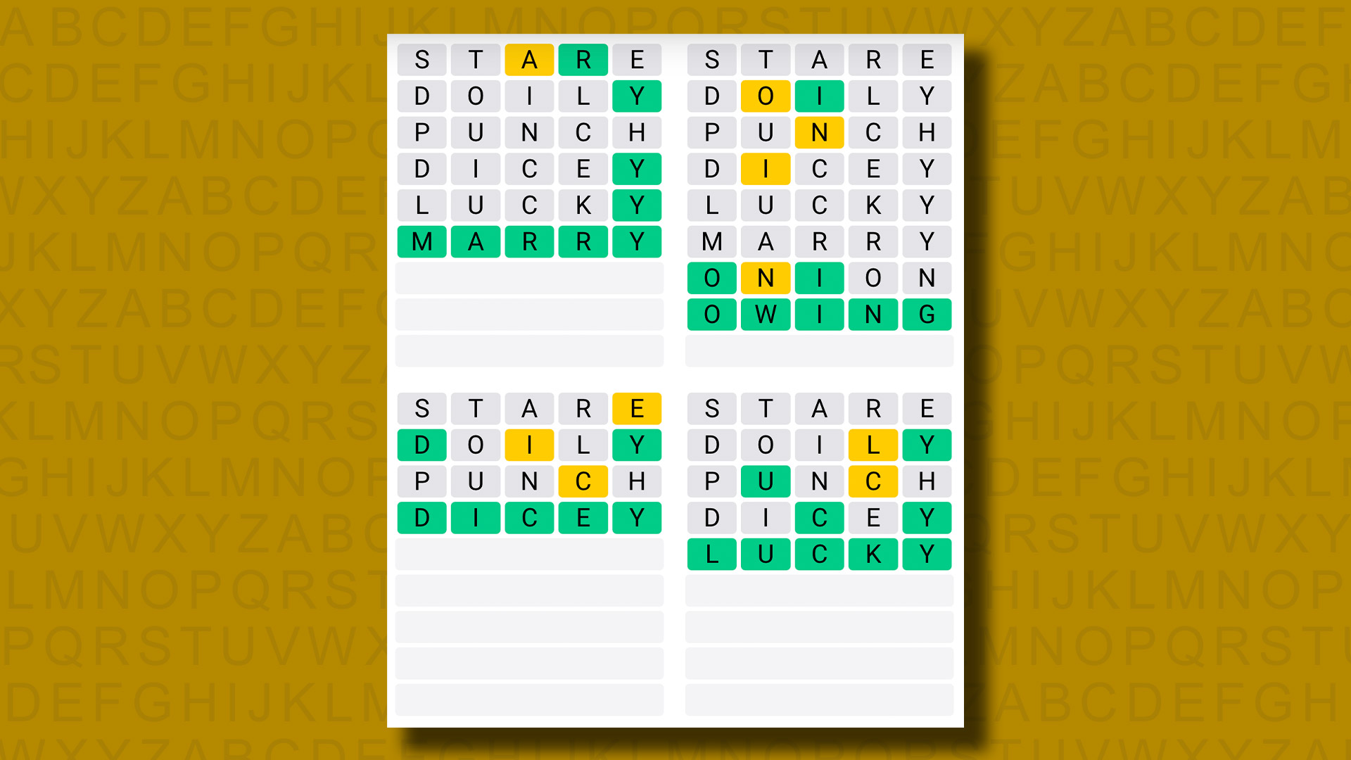 Quordle today – hints and answers for Thursday, September 19 (game #969)