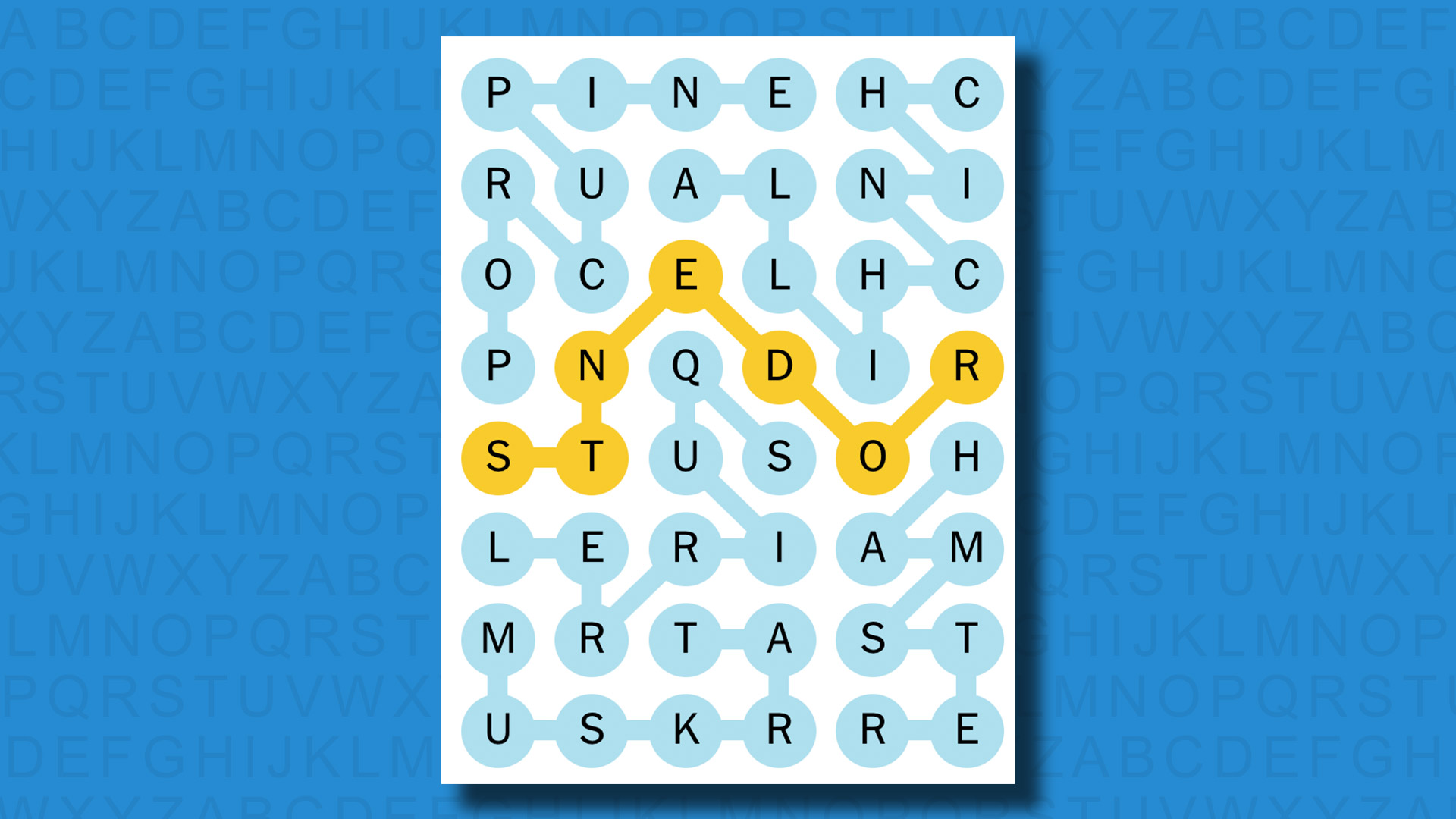 NYT Strands today — hints, answers and spangram for Monday, September 23 (game #204)