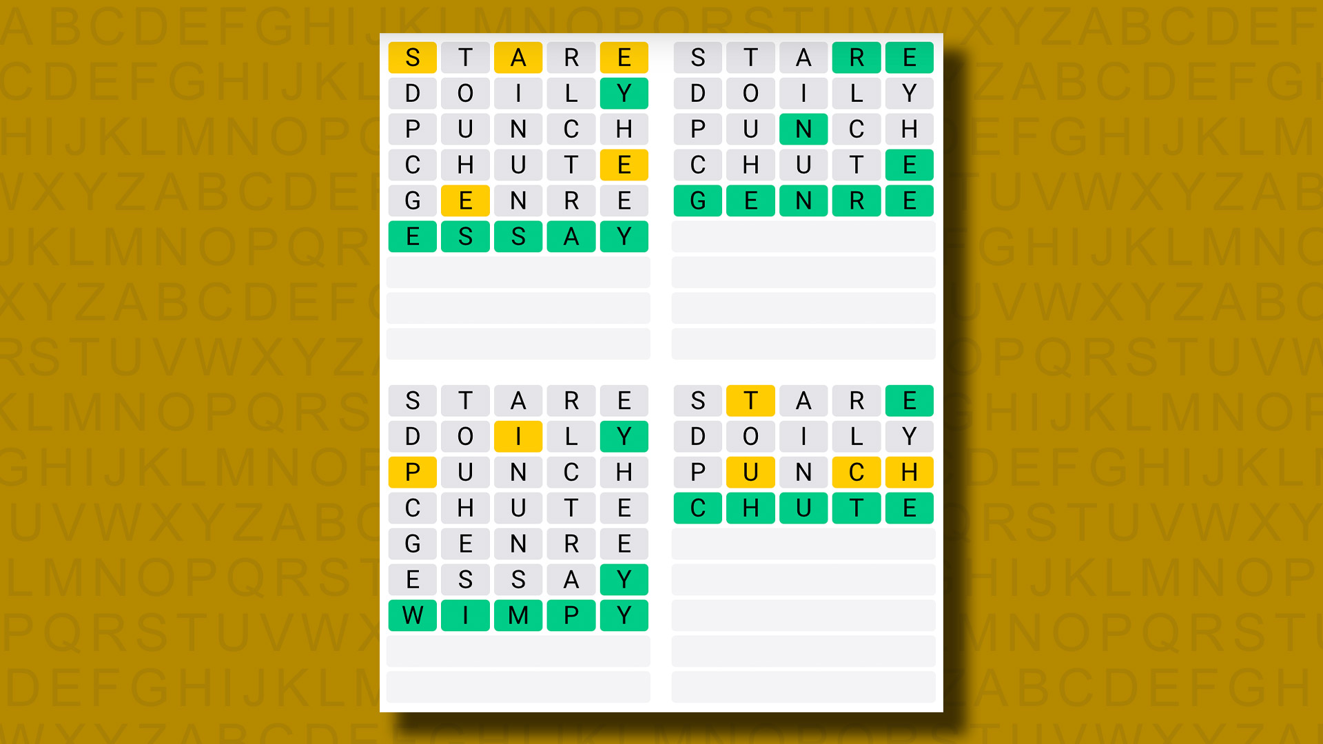 Quordle today – hints and answers for Saturday, September 14 (game #964)