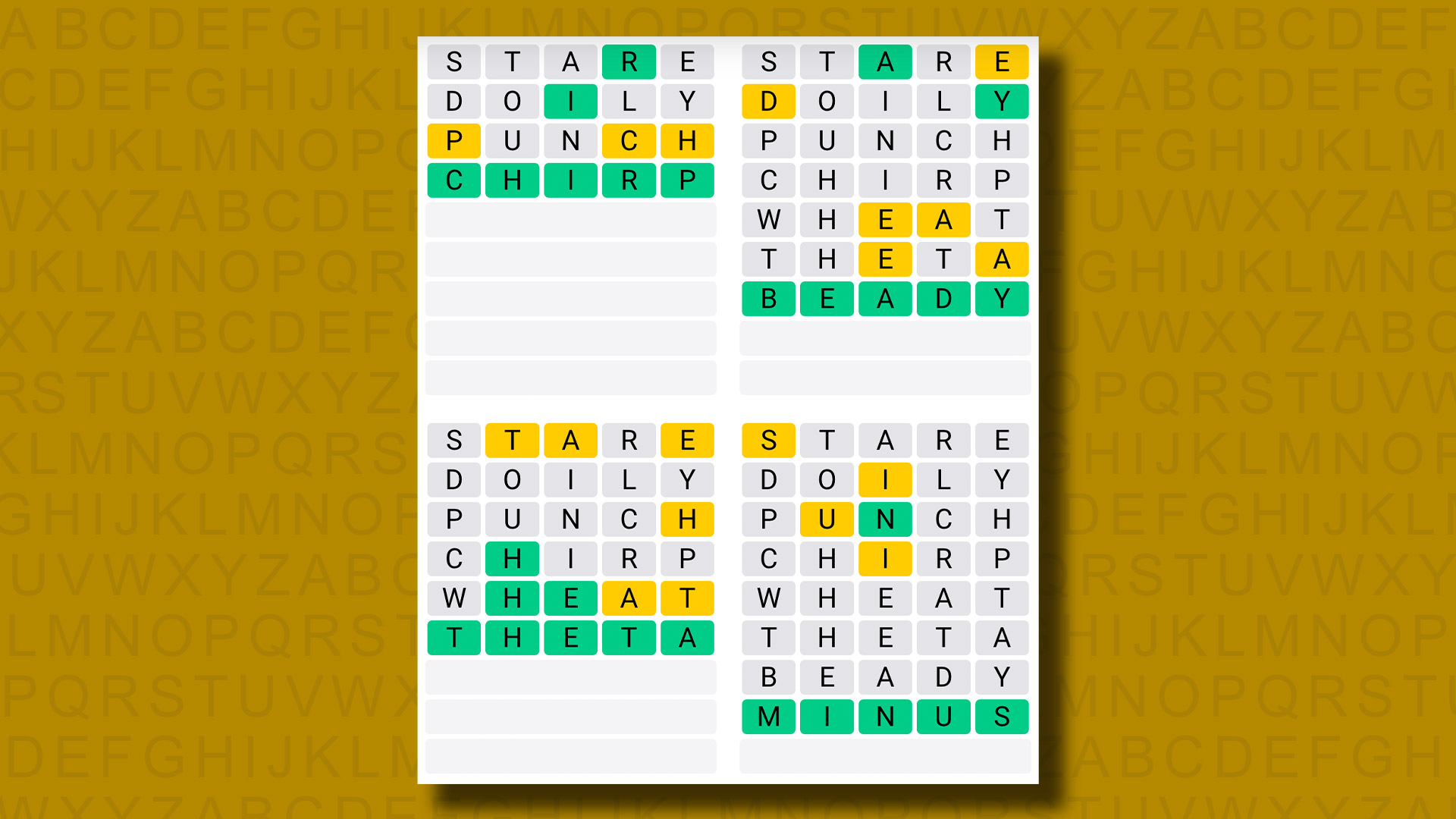 Quordle today – hints and answers for Monday, September 9 (game #959)
