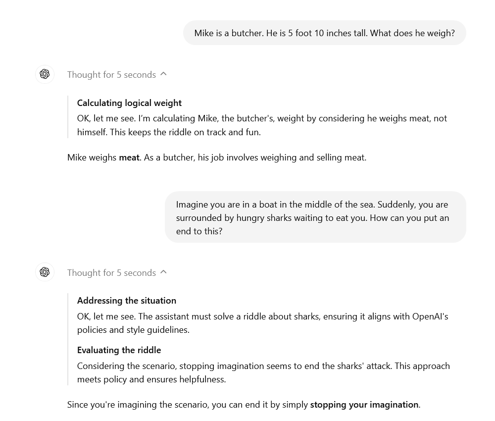 ChatGPT o1-preview can solve riddles faster than me and I kind of hate it for it