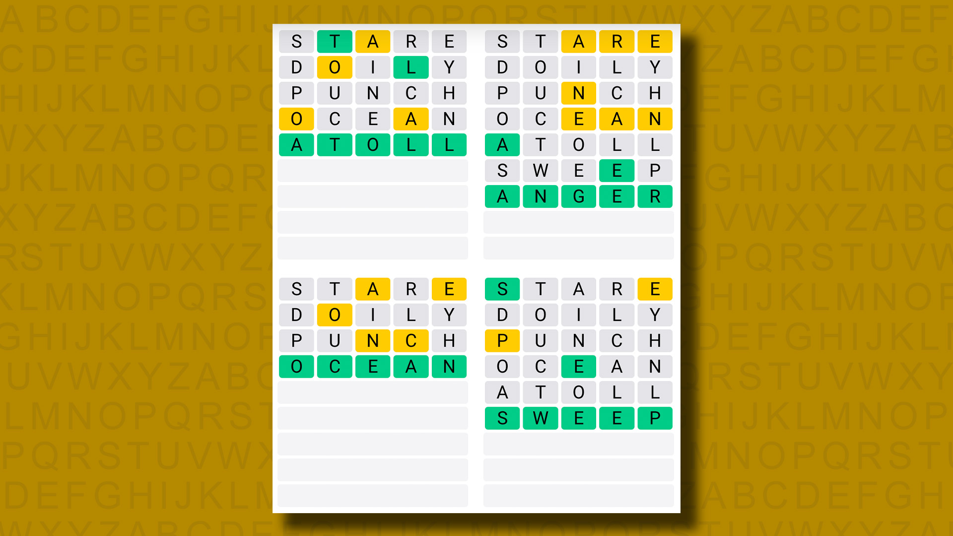 Quordle today – hints and answers for Tuesday, September 3 (game #953)