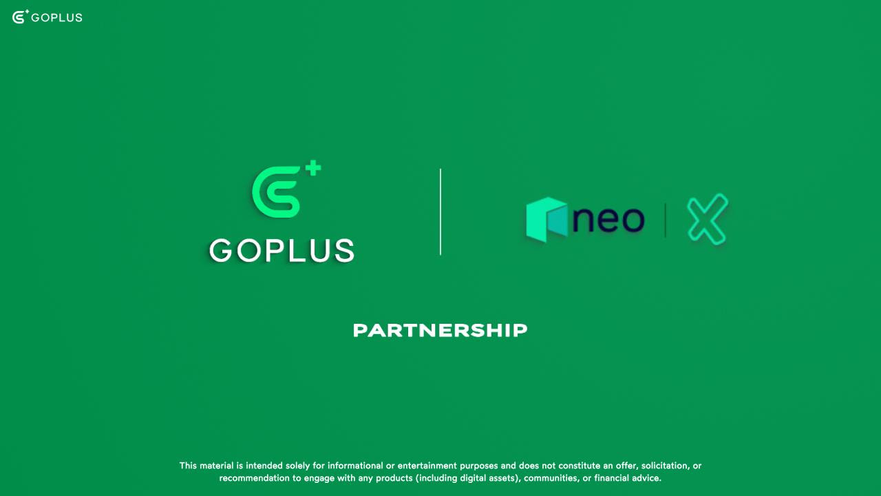 GoPlus Teams Up With Neo to Deliver Node-Level Security on Neo X Sidechain
