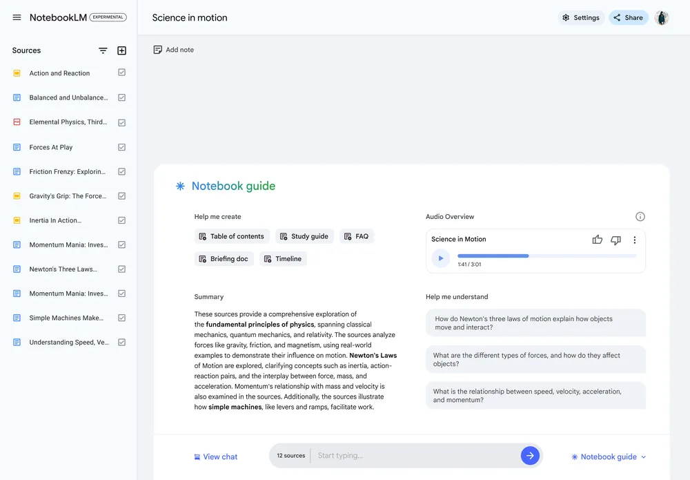 Google will turn those long documents into your next favorite podcast