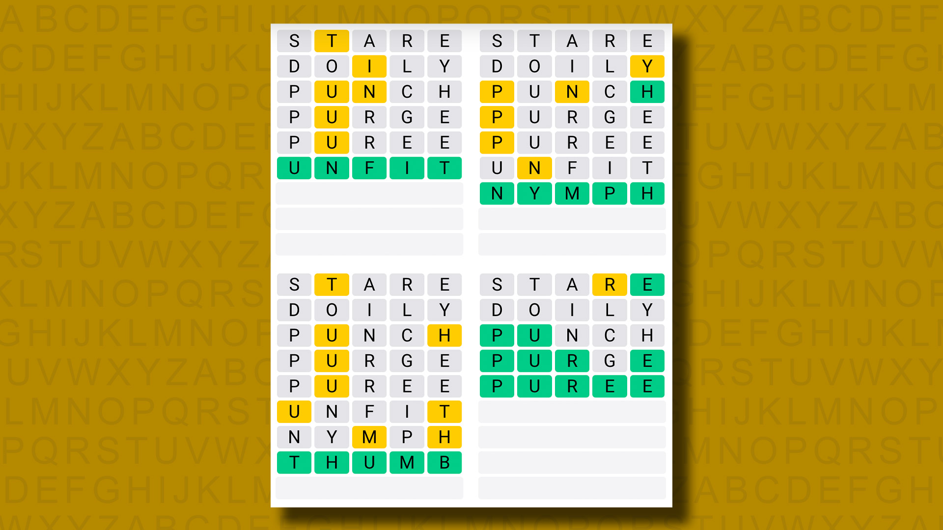 Quordle today – hints and answers for Sunday, October 13 (game #993)