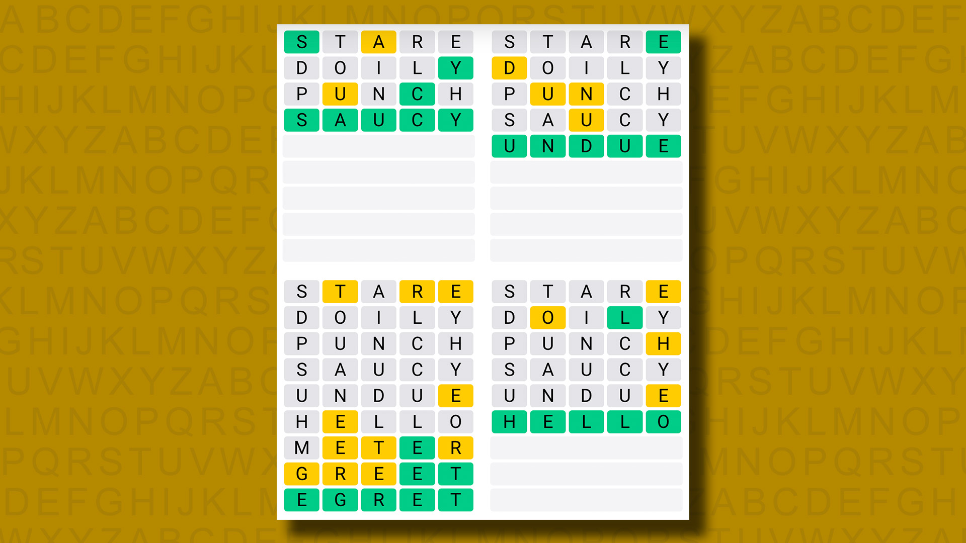 Quordle today – hints and answers for Saturday, October 12 (game #992)