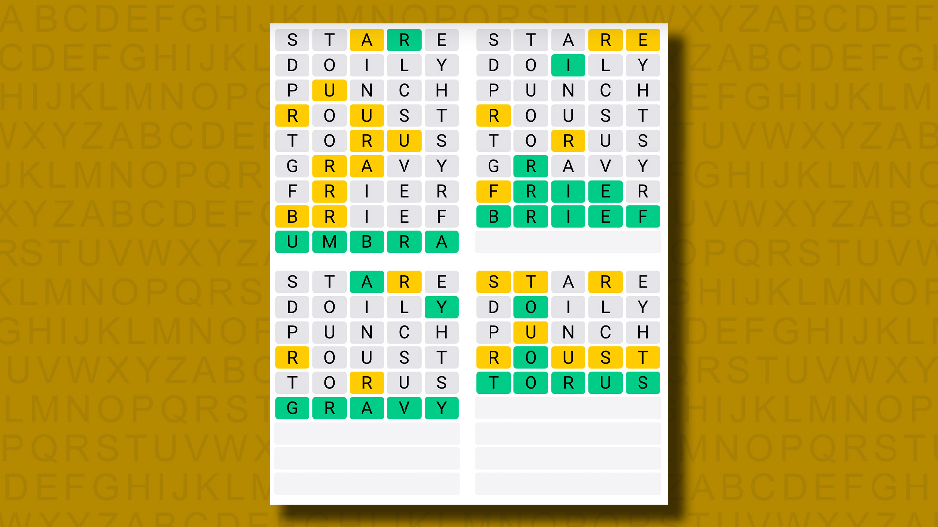 Quordle today – hints and answers for Tuesday, October 15 (game #995)