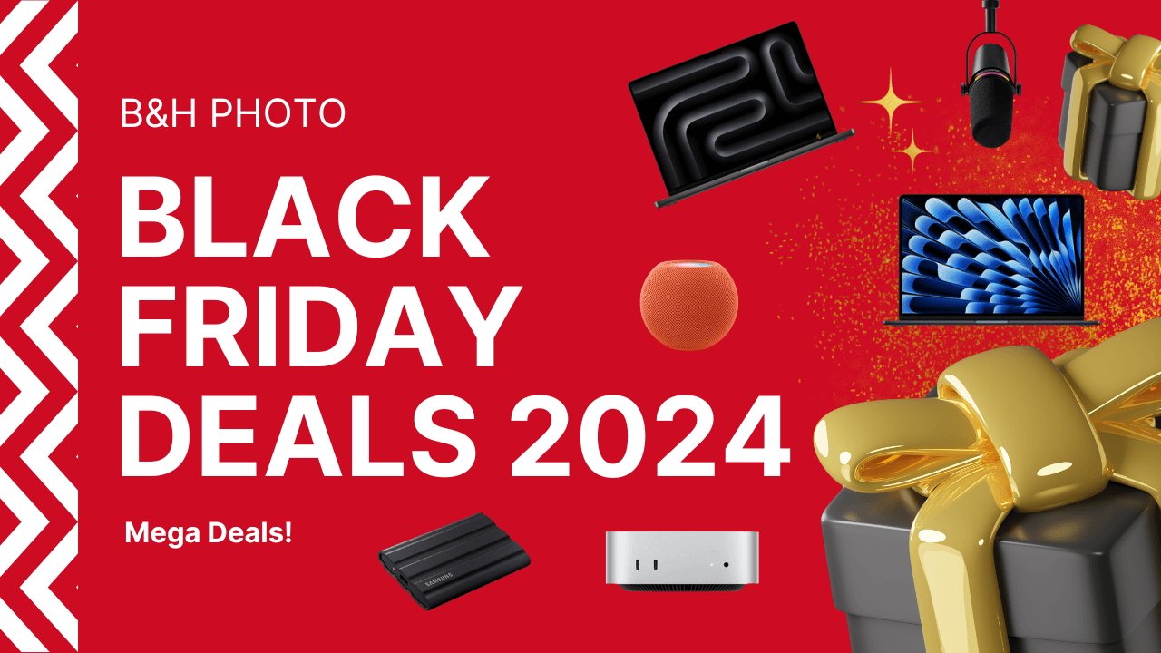 B&H’s Black Friday sale includes 196 noteworthy Apple deals