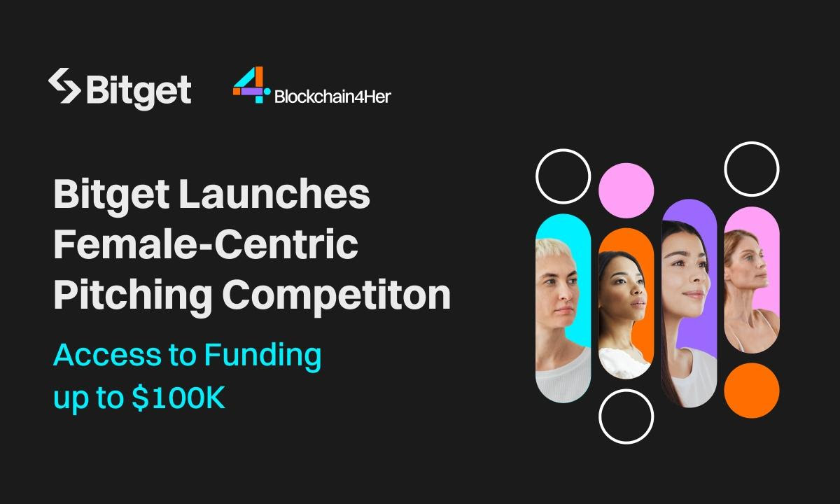 Bitget Debuts Female-Centric Pitching Competition at DevCon 24′ with Upto $100,000 in Funding Opportunities