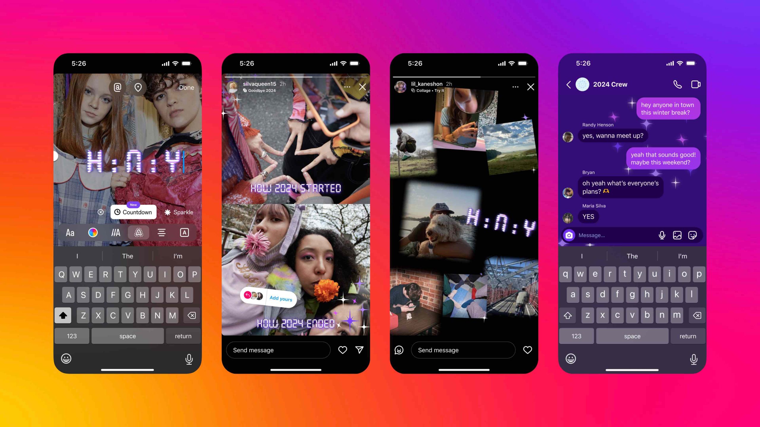 Instagram finally has all the tools to make your own year in review for Stories
