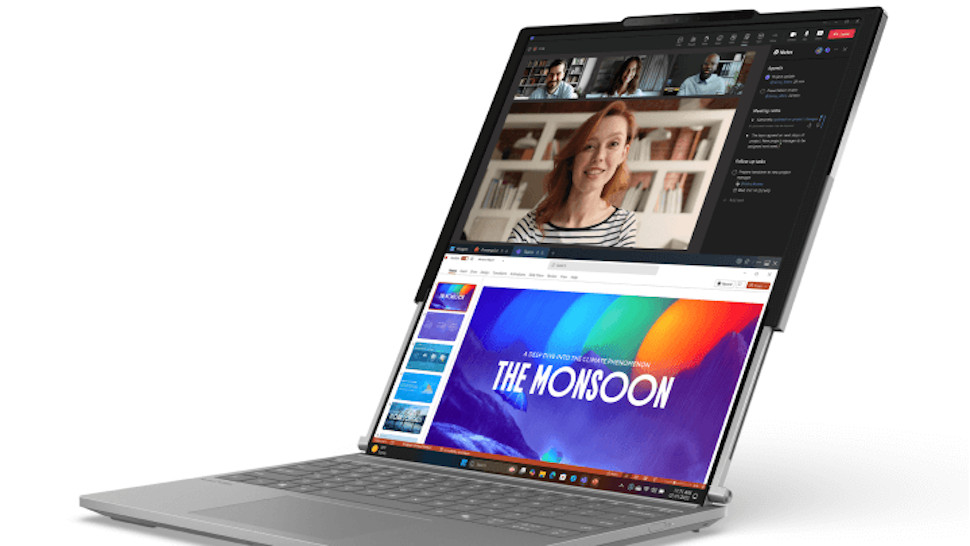 Lenovo’s laptop with rollable screen possibly spotted – and I’m not sure whether it’s a great idea, or a disaster waiting to happen