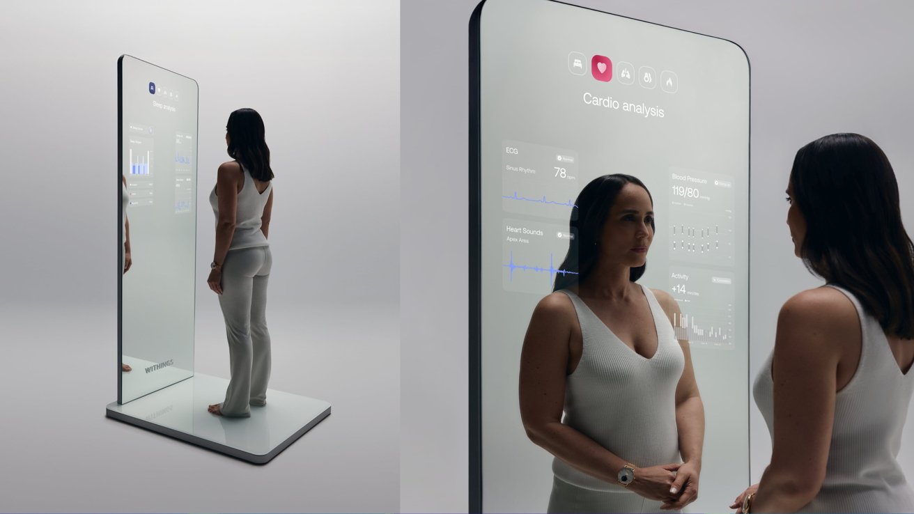 Withings Omnia smart mirror reflects back your health data