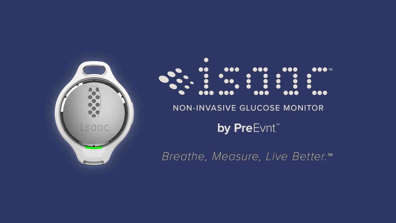 Isaac by PreEvnt uses an iPhone app to track blood clucose with breath analysis