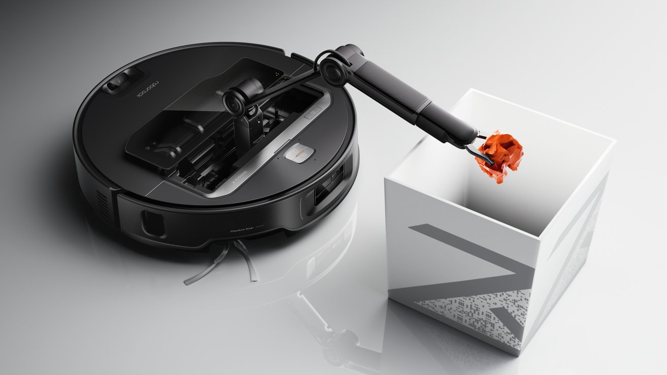 Roborock unveils futuristic robotic vacuum with grabbing arm that will clean your home