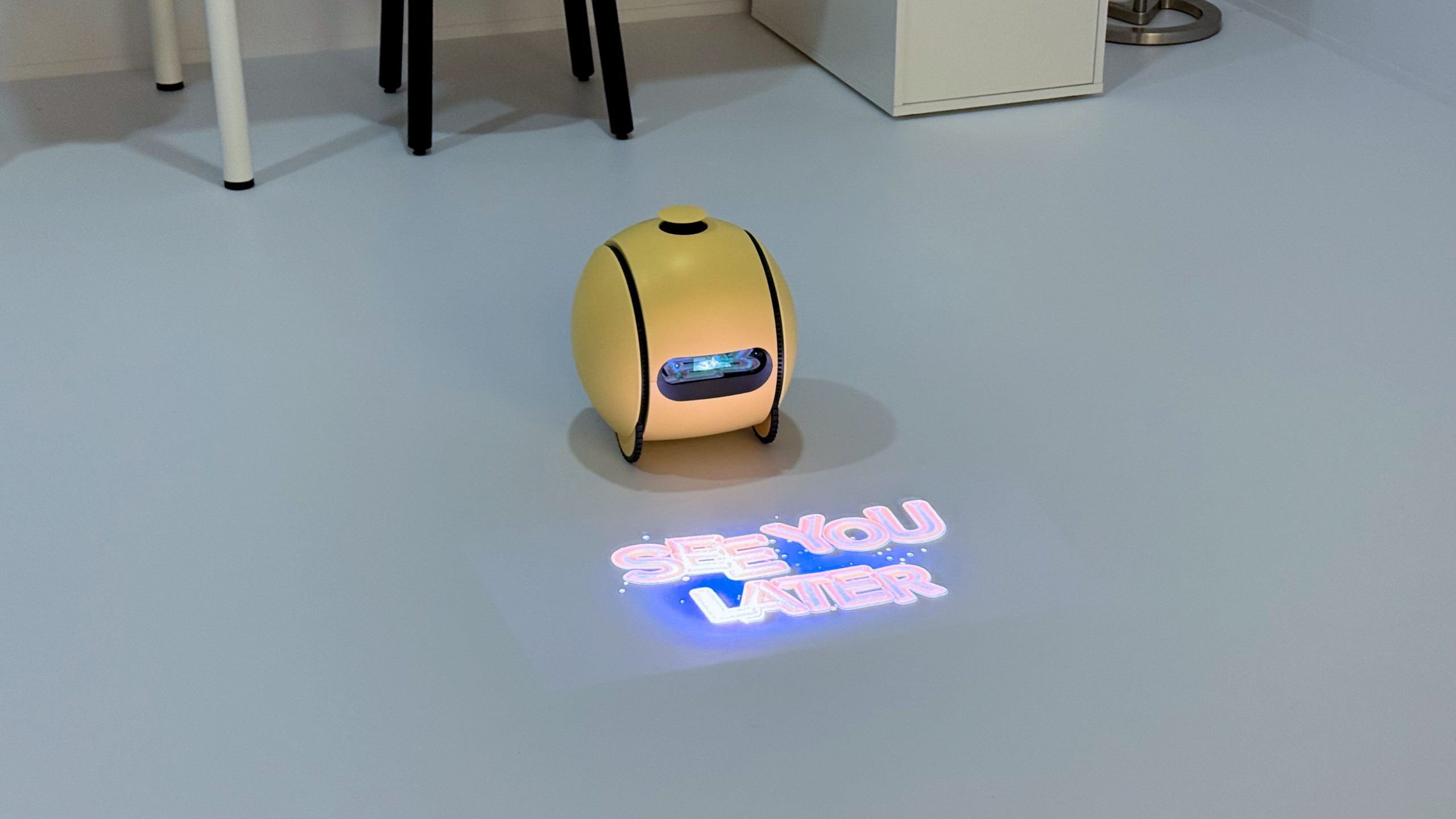 Samsung’s Ballie robot companion still comes in yellow, but has more AI and a promised 2025 launch